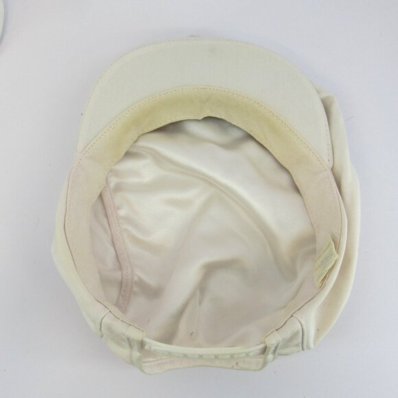 Ontario's Niagara Parks Men's White Adjustable Snapback Golf Flat Cap - Picture 7 of 8